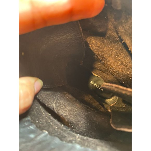 Marella Womens Brown Leather Boots Made in Italy Size 37/7 - Picture 9 of 10